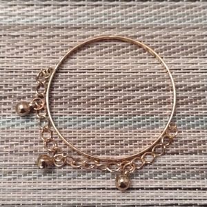 Ball and Chain Bangle Bracelet